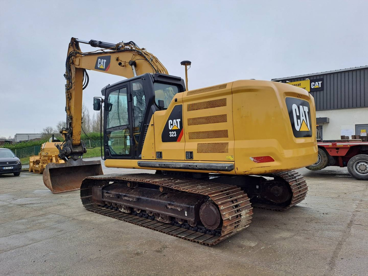 Escavadora de rastos CAT 323: foto 6