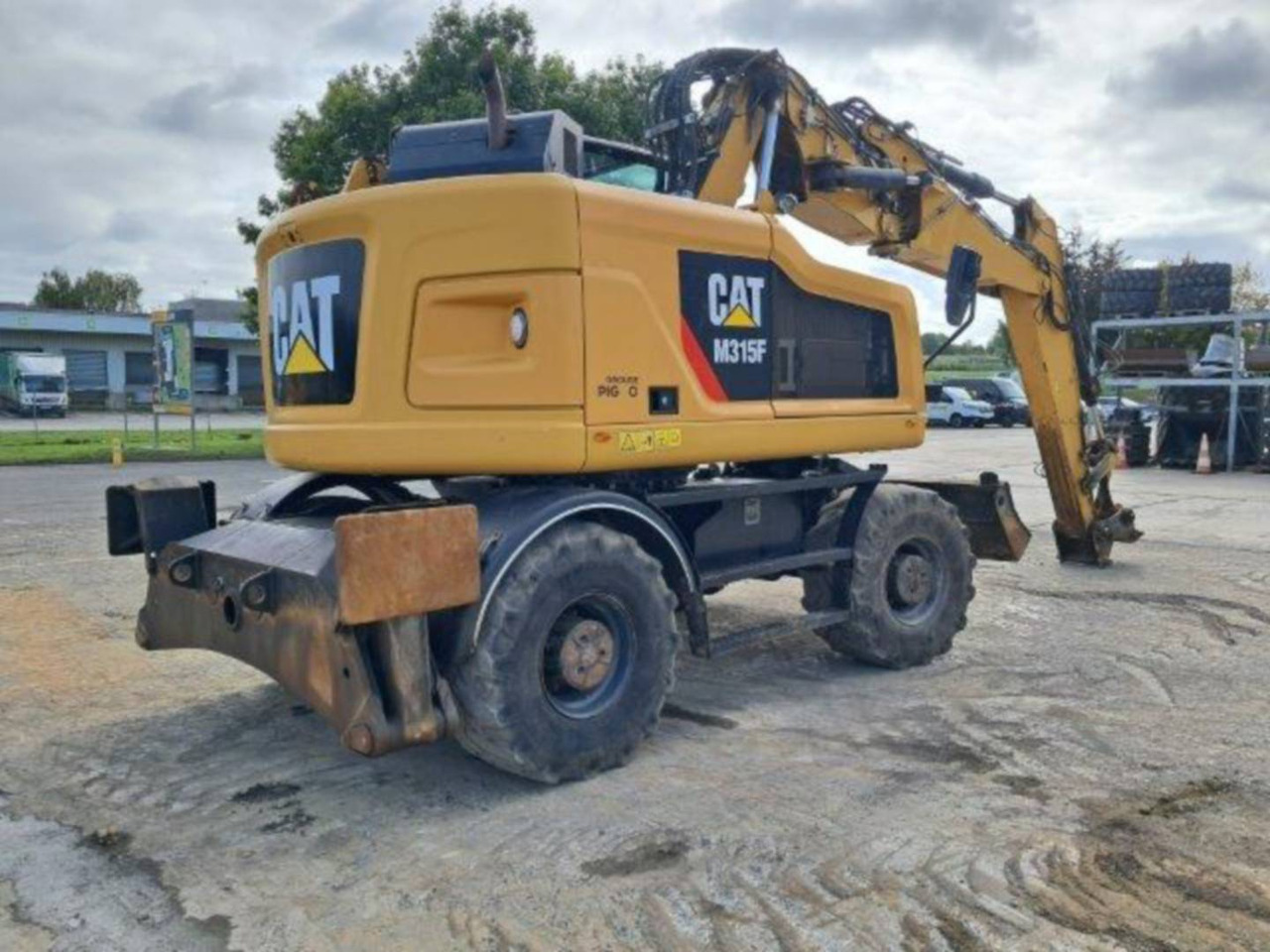 CAT M315F IVC - Escavadeira de rodas: foto 3 CAT M315F IVC - Escavadeira de rodas: foto 3
