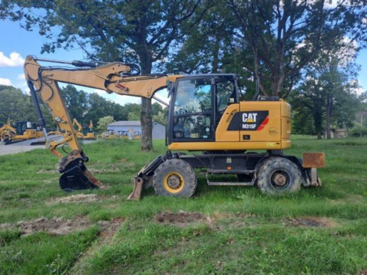 Escavadeira de rodas CAT M315F IVC: foto 12