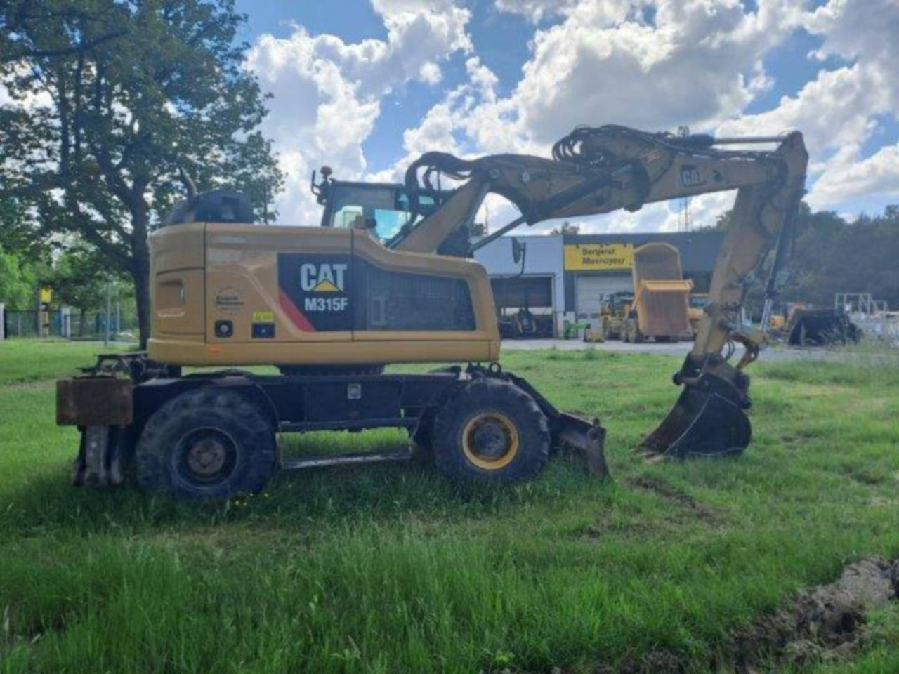 Escavadeira de rodas CAT M315F IVC: foto 6