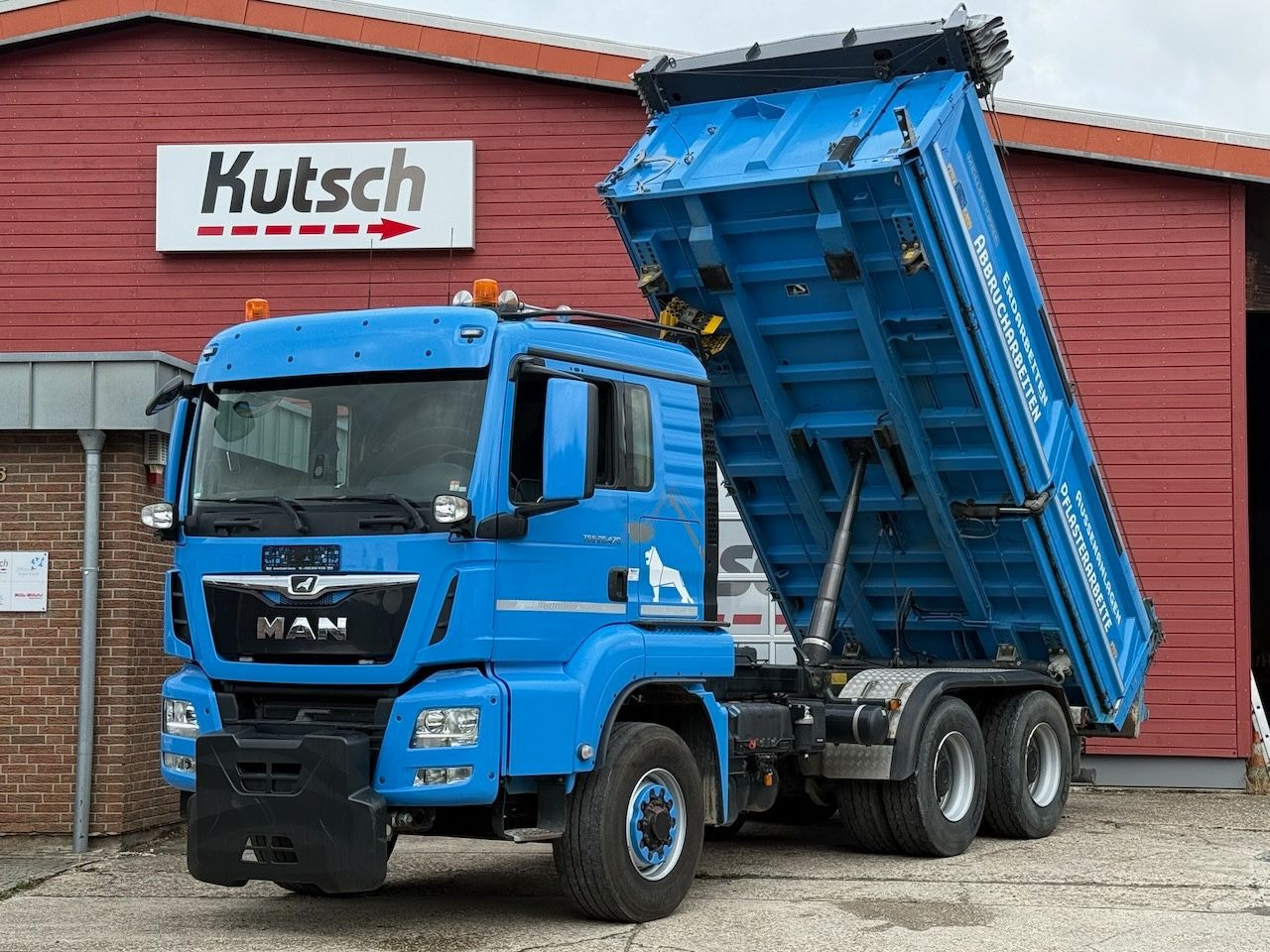MAN TGS 26.470BL 6x6H, el. Plane, Bordm, Schneepl. - Camião basculante: foto 4 MAN TGS 26.470BL 6x6H, el. Plane, Bordm, Schneepl. - Camião basculante: foto 4