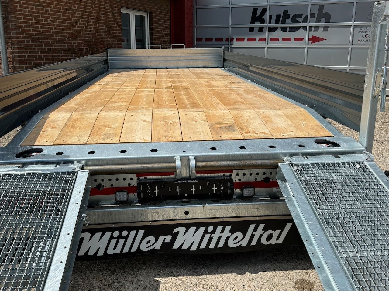 Reboque baixa Müller-Mitteltal ETÜ-TA-R 11,9 Tieflader,  LED, Rundum: foto 6