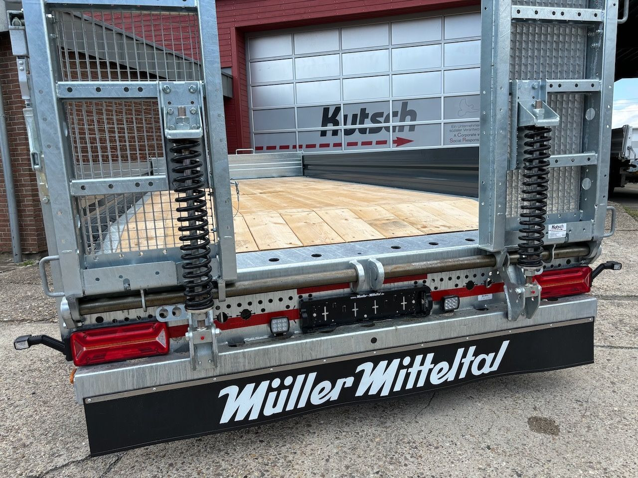 Reboque baixa Müller-Mitteltal ETÜ-TA-R 11,9 Tieflader,  LED, Rundum: foto 7