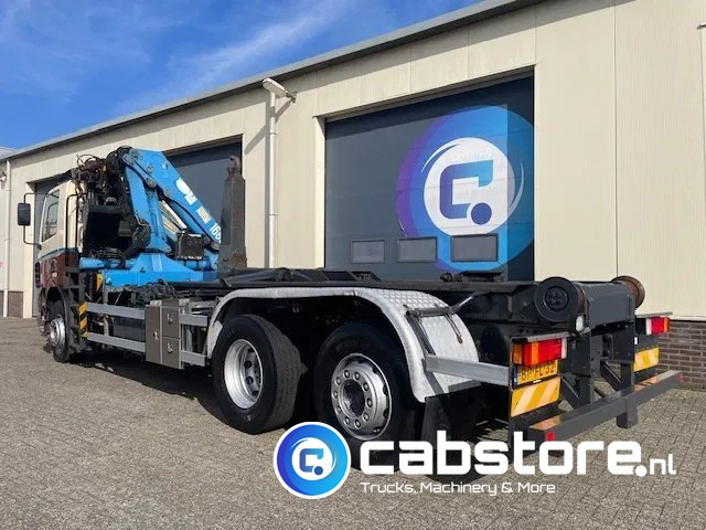DAF CF 85.340 6X2 Euro 3 - Haakarm containersystem - Hooklift - Abrollkipper - Year 2004 - HMF 1680-K2 Crane - Grua - Ladekran - Autolaadkraan - Camião polibenne, Camião grua: foto 2 DAF CF 85.340 6X2 Euro 3 - Haakarm containersystem - Hooklift - Abrollkipper - Year 2004 - HMF 1680-K2 Crane - Grua - Ladekran - Autolaadkraan - Camião polibenne, Camião grua: foto 2