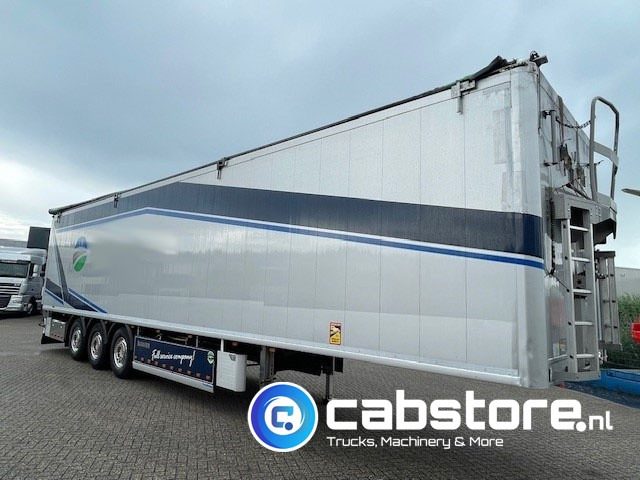 Knapen K100 3-assige WALKING FLOOR oplegger - 90m3 - Bouwjaar 2018 - NIEUWE vloerdelen - Good condition !! - Reboque furgão: foto 4 Knapen K100 3-assige WALKING FLOOR oplegger - 90m3 - Bouwjaar 2018 - NIEUWE vloerdelen - Good condition !! - Reboque furgão: foto 4