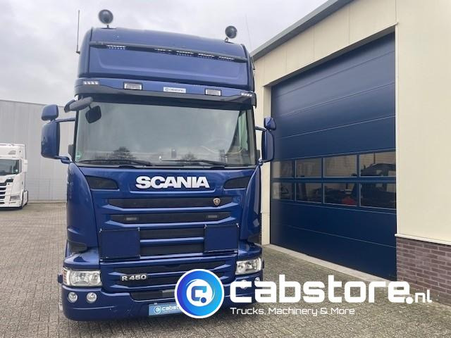 Scania R450 LB6X2MLB Euro 6 - Bouwjaar 2016 - Topline - Doorlaad-volume combi+ Wecon Middenas aanhangwagen - Good condition - Camião de lona: foto 5 Scania R450 LB6X2MLB Euro 6 - Bouwjaar 2016 - Topline - Doorlaad-volume combi+ Wecon Middenas aanhangwagen - Good condition - Camião de lona: foto 5