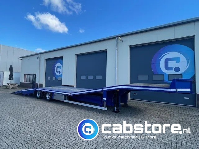 TURBO'S HOET SC22AA 2-assige oprij trailer Machine transporter - Uitschuif ramp !! - Year 2017 - Good condition - - Semi-reboque transporte de veículos: foto 5 TURBO'S HOET SC22AA 2-assige oprij trailer Machine transporter - Uitschuif ramp !! - Year 2017 - Good condition - - Semi-reboque transporte de veículos: foto 5