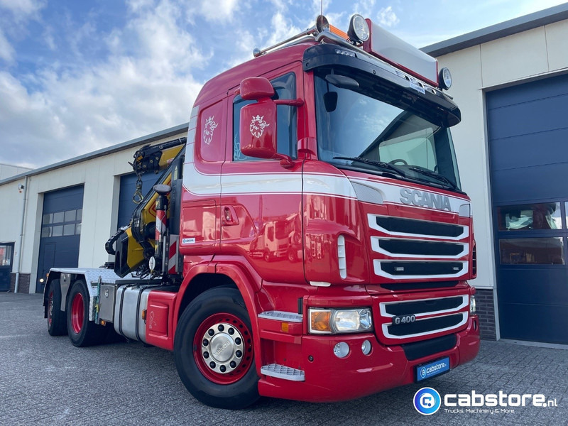Scania G 400 A 6X2*4 HNA Euro 5 - Handgeschakeld - FASSI F455XP + JIP Autolaadkraan - Bouwjaar 2010 - Km 748.730 - Very good condition !! - Tractor: foto 5 Scania G 400 A 6X2*4 HNA Euro 5 - Handgeschakeld - FASSI F455XP + JIP Autolaadkraan - Bouwjaar 2010 - Km 748.730 - Very good condition !! - Tractor: foto 5