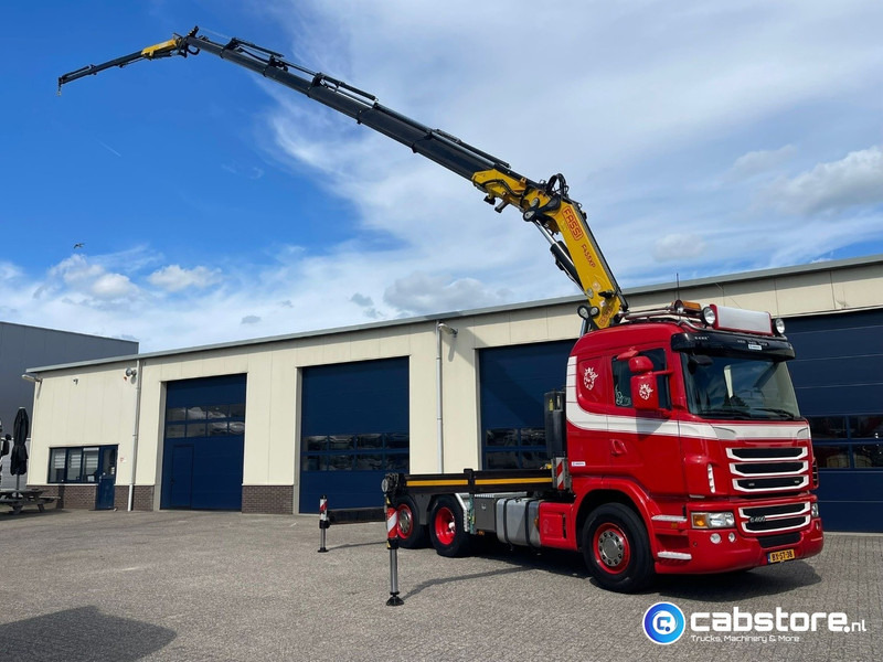 Scania G 400 A 6X2*4 HNA Euro 5 - Handgeschakeld - FASSI F455XP + JIP Autolaadkraan - Bouwjaar 2010 - Km 748.730 - Very good condition !! - Tractor: foto 2 Scania G 400 A 6X2*4 HNA Euro 5 - Handgeschakeld - FASSI F455XP + JIP Autolaadkraan - Bouwjaar 2010 - Km 748.730 - Very good condition !! - Tractor: foto 2