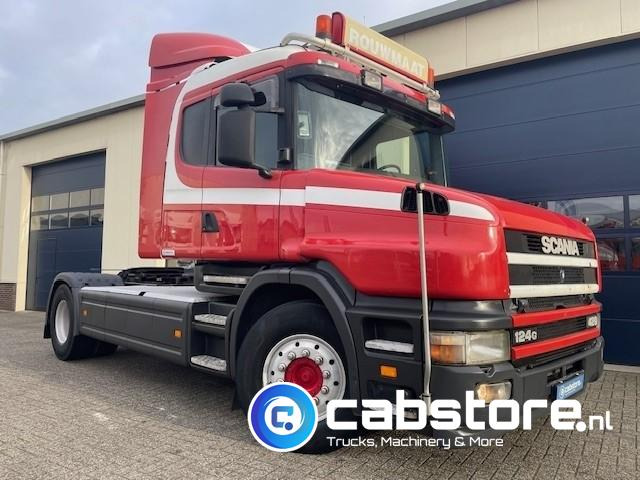 Scania T 124 GA 4X2 NA 420 Euro 3 Torpedo - Bouwjaar 2004 - km 1.186.014 - RETARDER - CT19 Cabine - Hydrauliek unit - Handgeschakelde versnellingsbak - Tractor: foto 1 Scania T 124 GA 4X2 NA 420 Euro 3 Torpedo - Bouwjaar 2004 - km 1.186.014 - RETARDER - CT19 Cabine - Hydrauliek unit - Handgeschakelde versnellingsbak - Tractor: foto 1