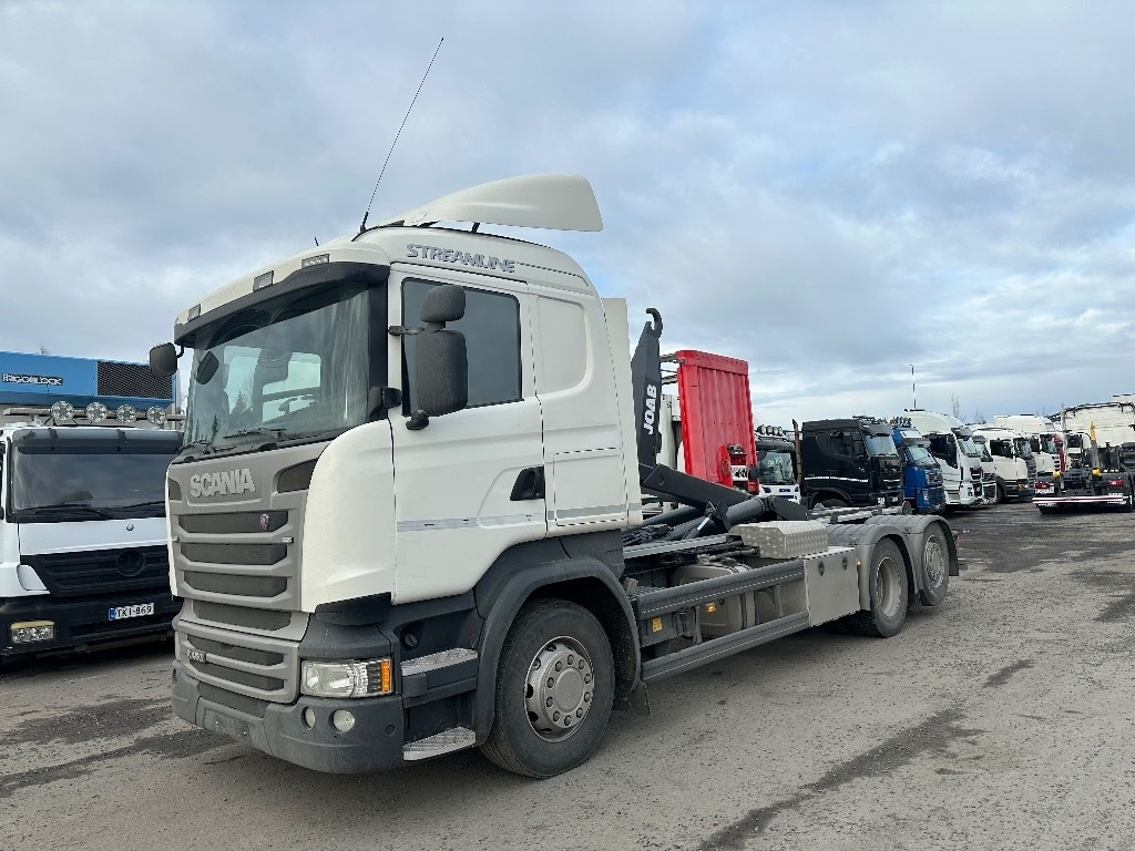 Scania R 450 6x2*4 - Camião polibenne: foto 1 Scania R 450 6x2*4 - Camião polibenne: foto 1