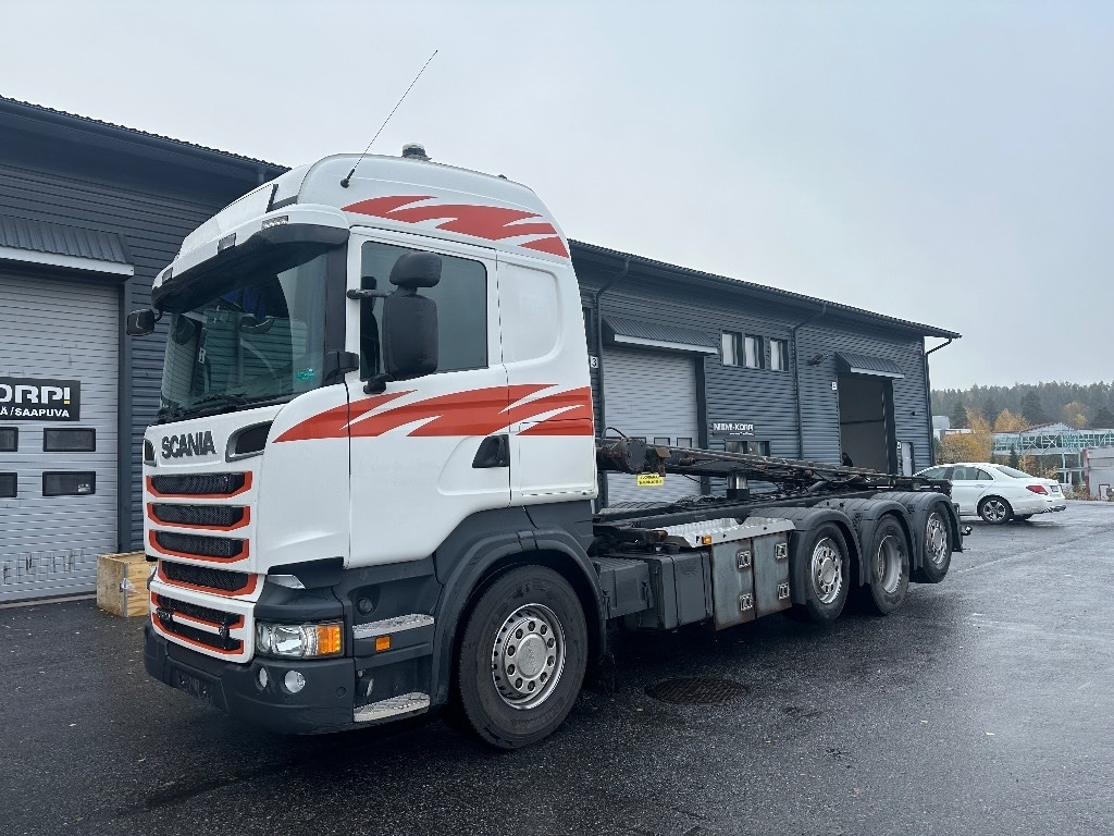 Scania R520 8x2/4 - Camião com sistema de cabo: foto 1 Scania R520 8x2/4 - Camião com sistema de cabo: foto 1
