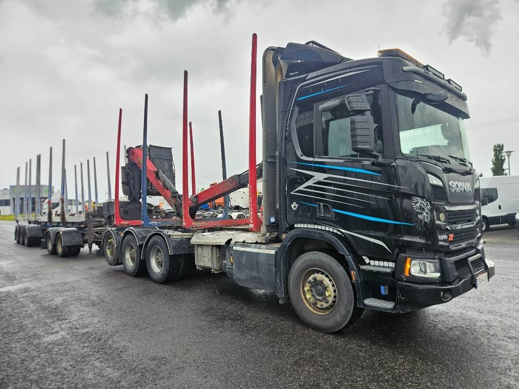 Scania R730 8x4 koko yhdistelmä - Camião de transporte de madeira: foto 3 Scania R730 8x4 koko yhdistelmä - Camião de transporte de madeira: foto 3