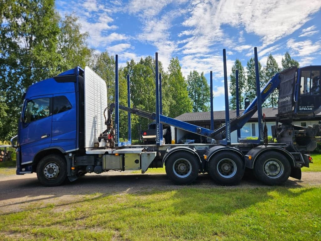 Volvo FH 16 750 8x4 76tn yhdistelmä - Camião de transporte de madeira: foto 4 Volvo FH 16 750 8x4 76tn yhdistelmä - Camião de transporte de madeira: foto 4