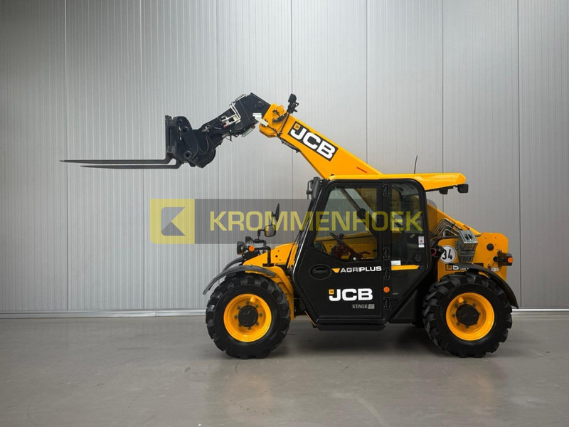 JCB 525-60 Agri plus - Empilhador telescópico: foto 1 JCB 525-60 Agri plus - Empilhador telescópico: foto 1