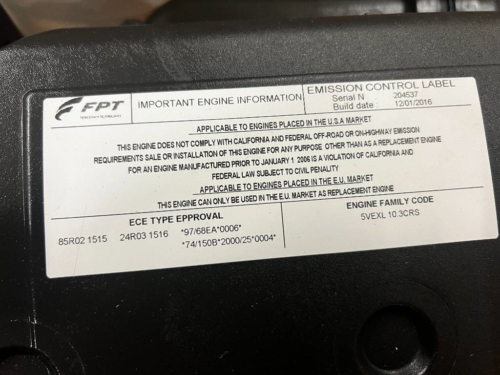 Motor por Máquina agrícola novo CNH Engine - CNH - F3AE0684G: foto 10