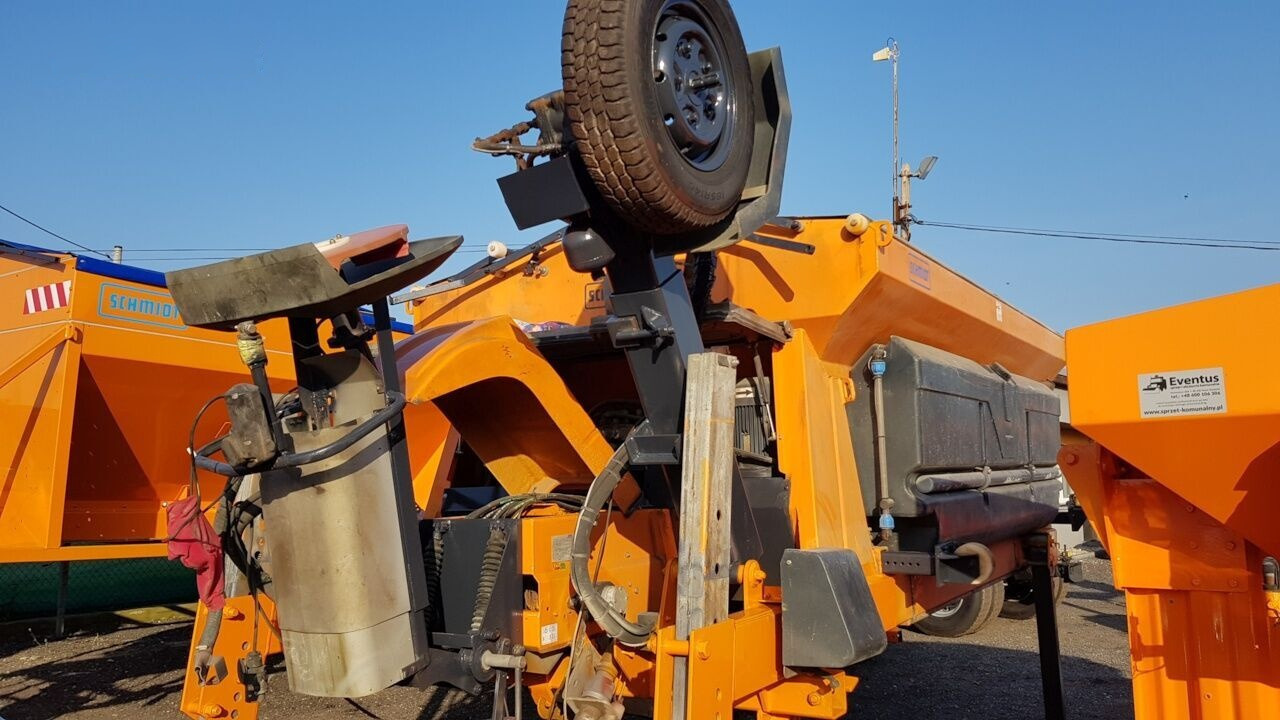 Espalhador de areia/ Sal por Veículo municipal/ Especial Schmidt Solarko piaskarka SCHMIDT STRATOS 5m3 20: foto 8