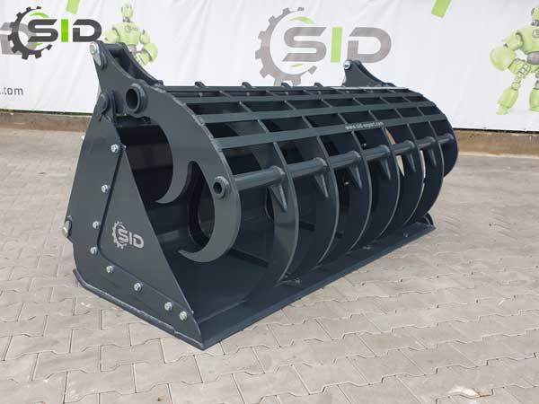 SID GREIFSCHAUFEL GEBRANNTE ZINKEN / Grab bucket burned tines 1,0 m - Balde de maxilas por Trator: foto 1 SID GREIFSCHAUFEL GEBRANNTE ZINKEN / Grab bucket burned tines 1,0 m - Balde de maxilas por Trator: foto 1