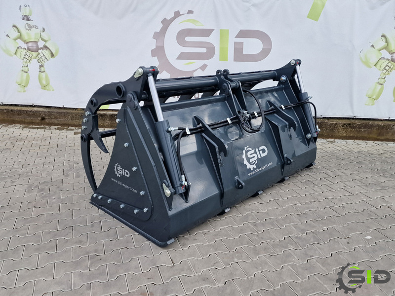 SID GREIFSCHAUFEL XXL GEBRANNTE ZINKEN / BMS Godet Crocodile / Grab bucket crocodile 2,2 - Balde de maxilas por Balde para carregadeiras: foto 5 SID GREIFSCHAUFEL XXL GEBRANNTE ZINKEN / BMS Godet Crocodile / Grab bucket crocodile 2,2 - Balde de maxilas por Balde para carregadeiras: foto 5