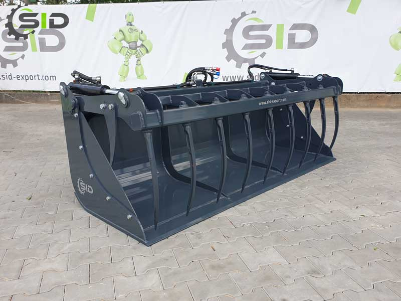 SID KROKODILSCHAUFEL M Greifschaufel / Godet Crocodile BMS M / Crocodile grab bucket forged tines M 1,4 M - Balde de maxilas por Balde de maxilas: foto 1 SID KROKODILSCHAUFEL M Greifschaufel / Godet Crocodile BMS M / Crocodile grab bucket forged tines M 1,4 M - Balde de maxilas por Balde de maxilas: foto 1