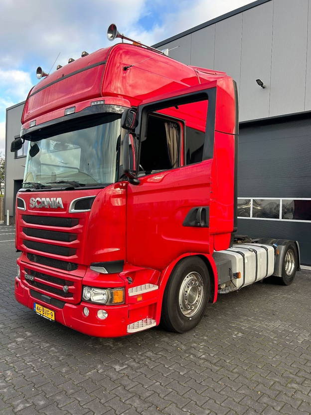 Tractor Scania R580 V8 R580 v8 Topline Retarder Full Airsuspension Double Glass: foto 12