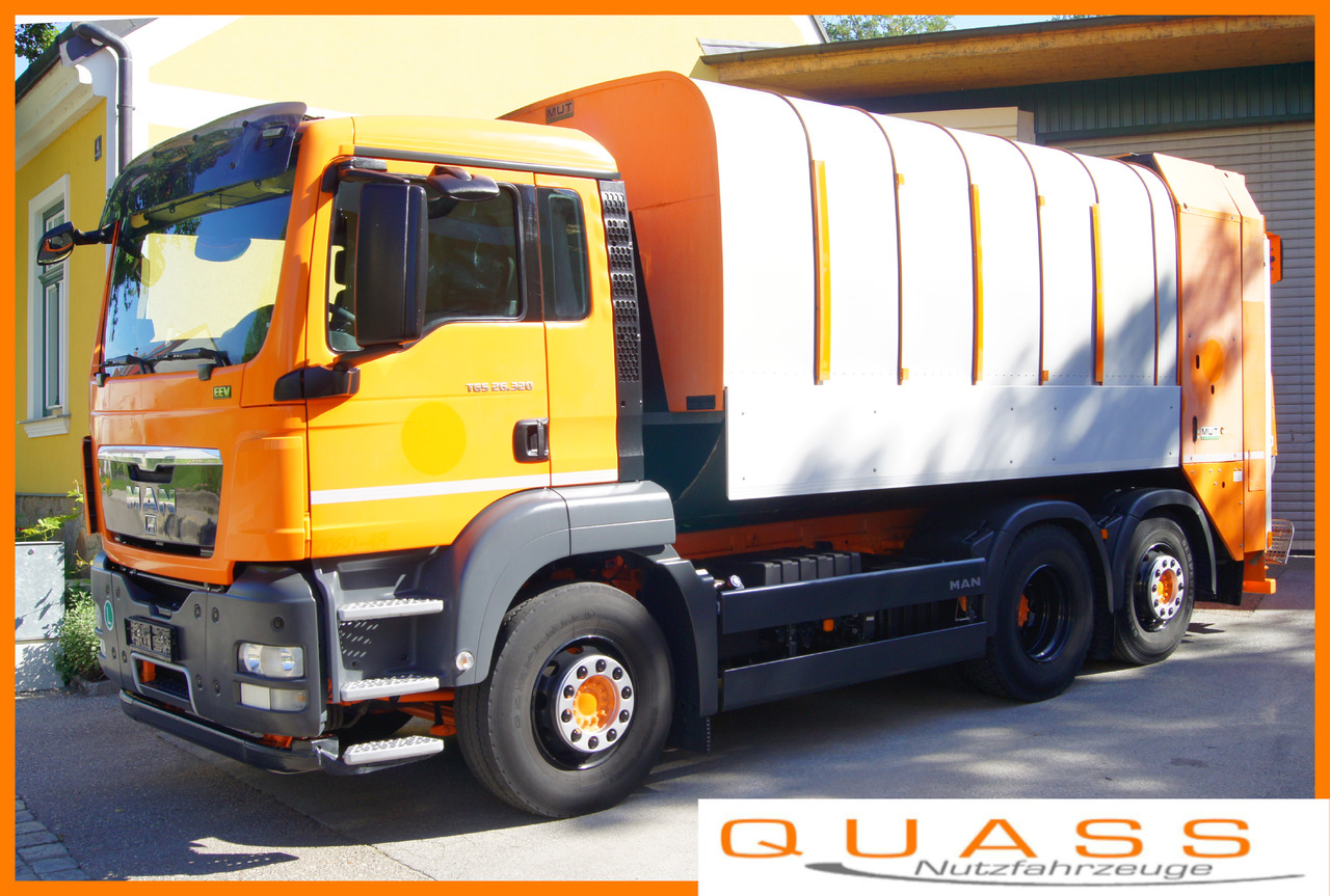 MAN TGS 26.320 BL 6x2-2/Euro 5/MUT FAUN Rotopress/ZOELLER - Caminhão de lixo: foto 1 MAN TGS 26.320 BL 6x2-2/Euro 5/MUT FAUN Rotopress/ZOELLER - Caminhão de lixo: foto 1