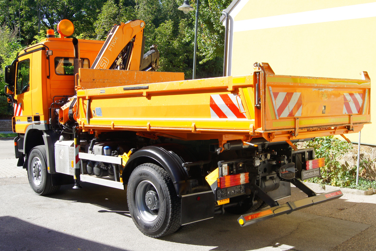 MERCEDES-BENZ ACTROS 1836 /4x4/TÜV/FASSI 110/MEILLER/Winterdienst/Wechselsystem - Veículo limpa-neves: foto 3 MERCEDES-BENZ ACTROS 1836 /4x4/TÜV/FASSI 110/MEILLER/Winterdienst/Wechselsystem - Veículo limpa-neves: foto 3