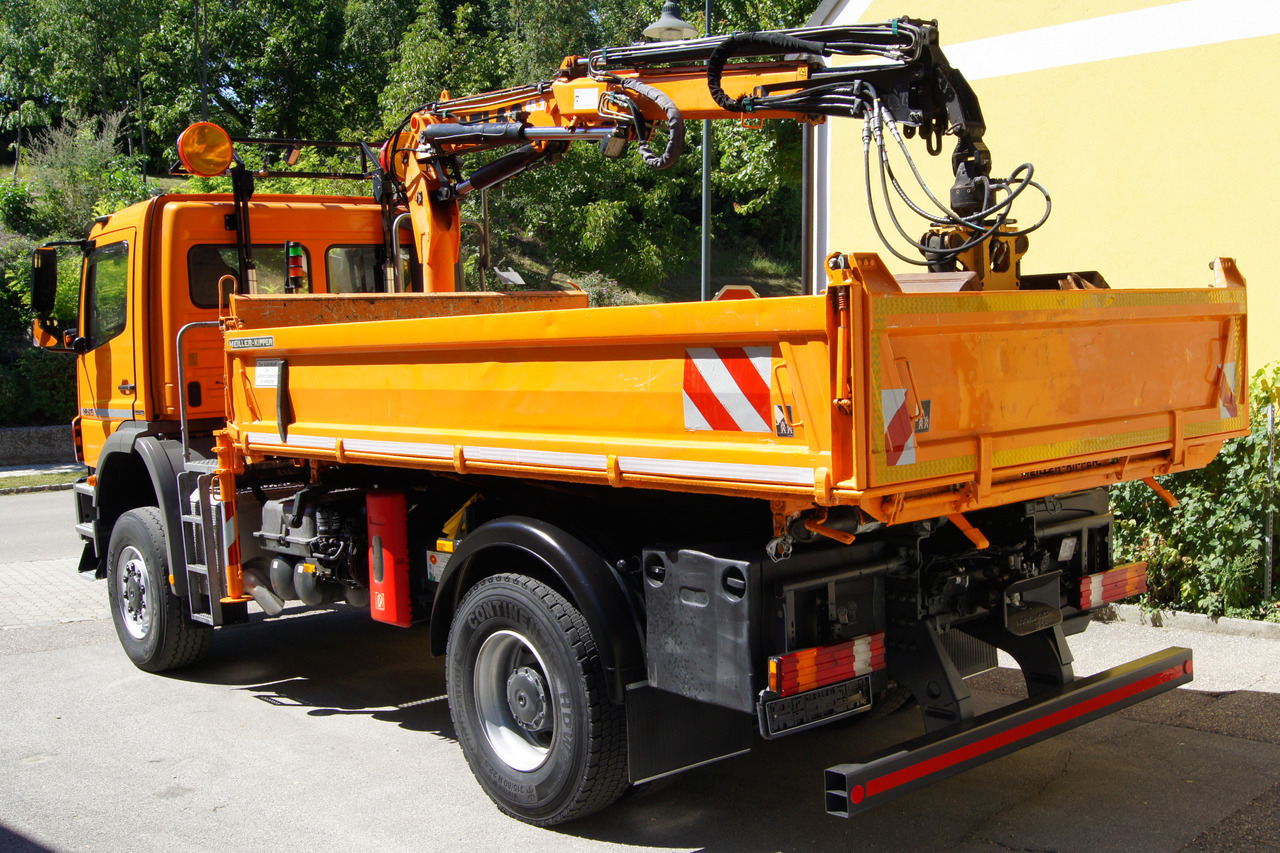 MERCEDES-BENZ AXOR 1829 4x4/EURO 5/ATLAS 65.2/MEILLER/Winterdienst - Camião basculante, Camião grua: foto 4 MERCEDES-BENZ AXOR 1829 4x4/EURO 5/ATLAS 65.2/MEILLER/Winterdienst - Camião basculante, Camião grua: foto 4