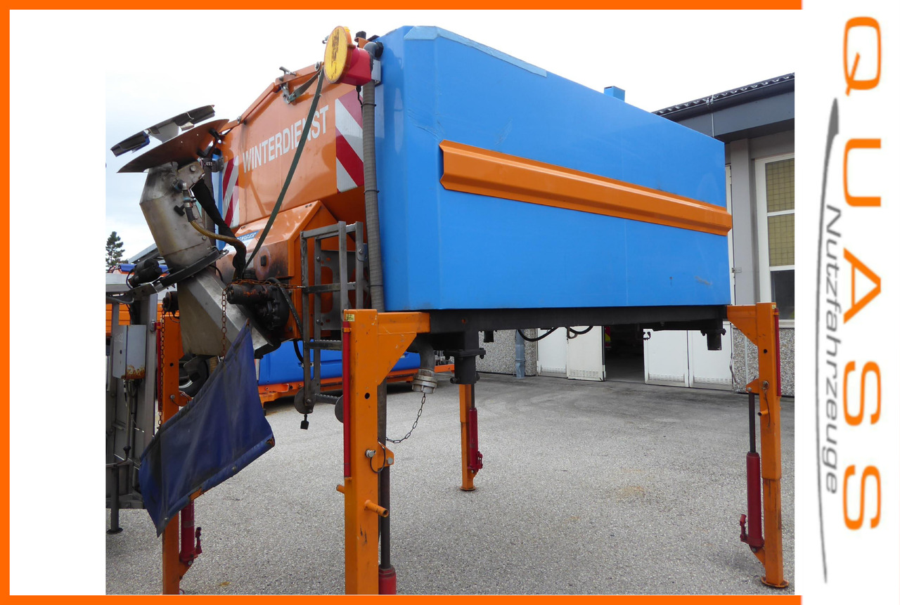 SPRINGER AS 280/Unimog U400 U500/4m³ Feuchtsalzstreuer/Salzstreuer/Streuer - Espalhador de areia/ Sal: foto 1 SPRINGER AS 280/Unimog U400 U500/4m³ Feuchtsalzstreuer/Salzstreuer/Streuer - Espalhador de areia/ Sal: foto 1