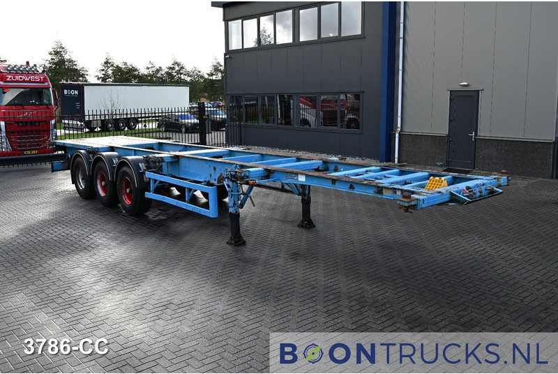 Blumhardt Cont.-Sal 40.24 E FIXED CHASSIS | 2x20-30-40ft * STEEL SUSPENSION * 5450 KG * BPW - Semi-reboque transportador de contêineres/ Caixa móvel: foto 3 Blumhardt Cont.-Sal 40.24 E FIXED CHASSIS | 2x20-30-40ft * STEEL SUSPENSION * 5450 KG * BPW - Semi-reboque transportador de contêineres/ Caixa móvel: foto 3