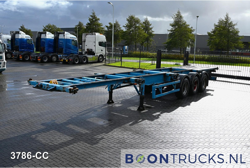 Blumhardt Cont.-Sal 40.24 E FIXED CHASSIS | 2x20-30-40ft * STEEL SUSPENSION * 5450 KG * BPW - Semi-reboque transportador de contêineres/ Caixa móvel: foto 4 Blumhardt Cont.-Sal 40.24 E FIXED CHASSIS | 2x20-30-40ft * STEEL SUSPENSION * 5450 KG * BPW - Semi-reboque transportador de contêineres/ Caixa móvel: foto 4