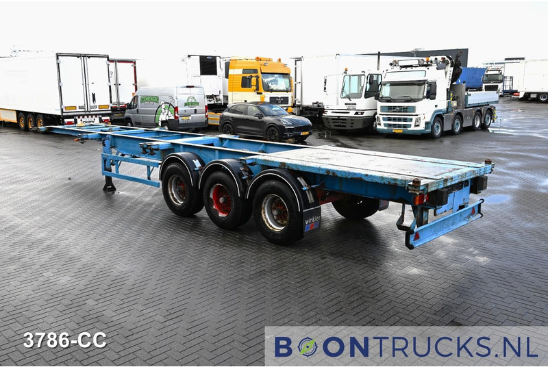 Blumhardt Cont.-Sal 40.24 E FIXED CHASSIS | 2x20-30-40ft * STEEL SUSPENSION * 5450 KG * BPW - Semi-reboque transportador de contêineres/ Caixa móvel: foto 2 Blumhardt Cont.-Sal 40.24 E FIXED CHASSIS | 2x20-30-40ft * STEEL SUSPENSION * 5450 KG * BPW - Semi-reboque transportador de contêineres/ Caixa móvel: foto 2