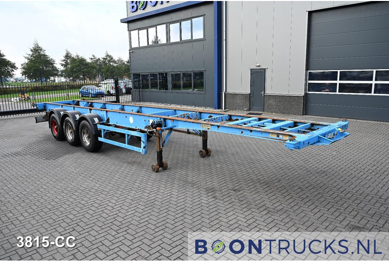 Blumhardt Cont.-Sal 40.24 E FIXED CHASSIS | 40ft * STEEL SUSPENSION * 4700 KG * BPW - Semi-reboque transportador de contêineres/ Caixa móvel: foto 3 Blumhardt Cont.-Sal 40.24 E FIXED CHASSIS | 40ft * STEEL SUSPENSION * 4700 KG * BPW - Semi-reboque transportador de contêineres/ Caixa móvel: foto 3