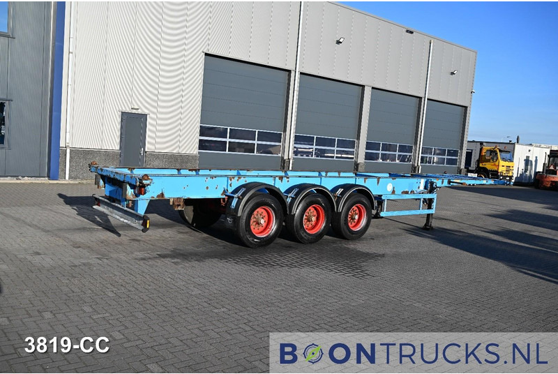 Blumhardt Cont.-Sal 40.24 E FIXXED CHASSIS | 40ft * STEEL SUSPENSION * BPW * 4560KG - Semi-reboque transportador de contêineres/ Caixa móvel: foto 1 Blumhardt Cont.-Sal 40.24 E FIXXED CHASSIS | 40ft * STEEL SUSPENSION * BPW * 4560KG - Semi-reboque transportador de contêineres/ Caixa móvel: foto 1