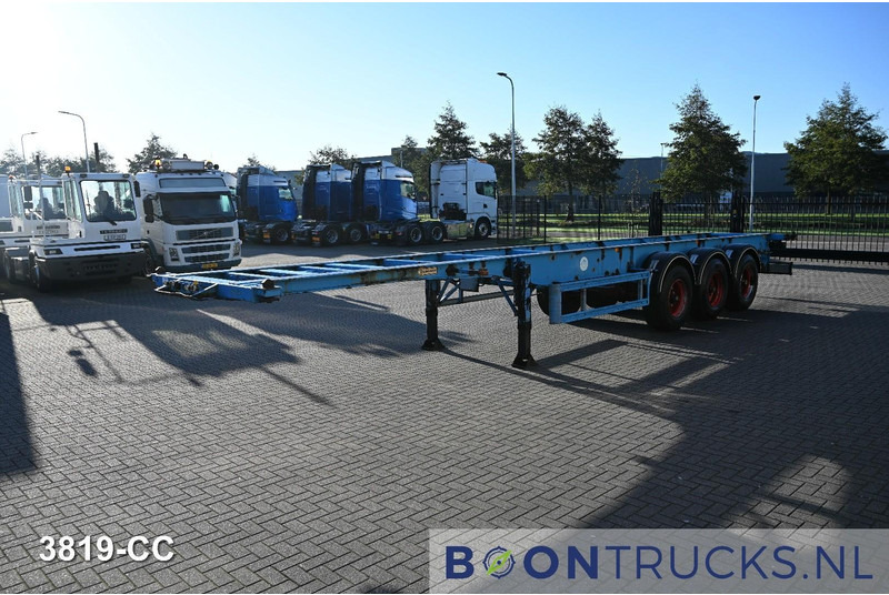 Blumhardt Cont.-Sal 40.24 E FIXXED CHASSIS | 40ft * STEEL SUSPENSION * BPW * 4560KG - Semi-reboque transportador de contêineres/ Caixa móvel: foto 4 Blumhardt Cont.-Sal 40.24 E FIXXED CHASSIS | 40ft * STEEL SUSPENSION * BPW * 4560KG - Semi-reboque transportador de contêineres/ Caixa móvel: foto 4