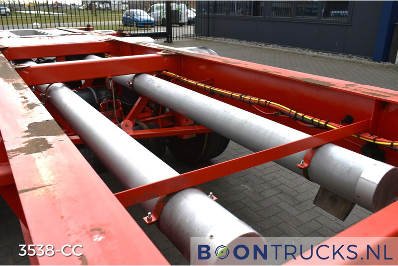 Semi-reboque transportador de contêineres/ Caixa móvel Burg BPO 12-27 CCXGX-00 TANK CHASSIS | 20-30ft *  3800 Kg * NL TRAILER: foto 10
