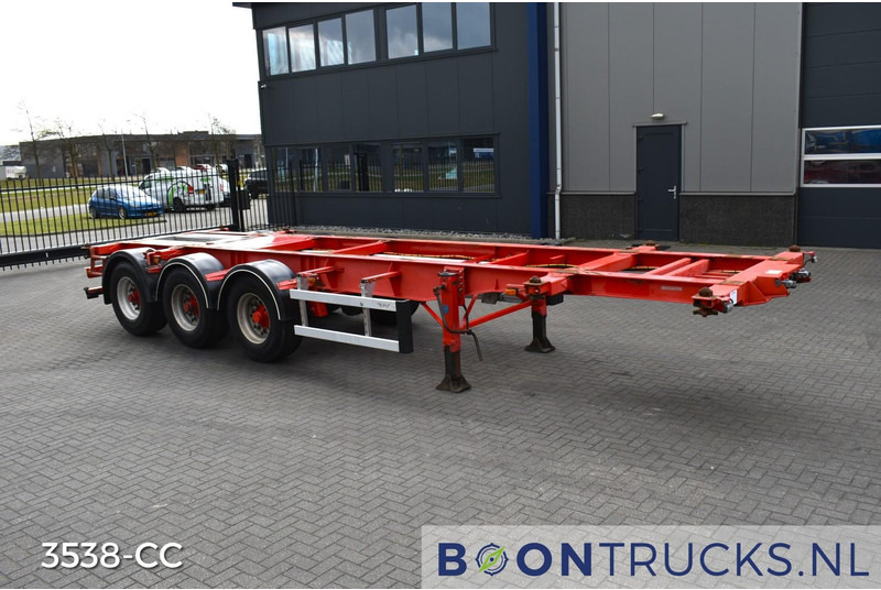Burg BPO 12-27 CCXGX-00 TANK CHASSIS | 20-30ft * 3800 Kg * NL TRAILER - Semi-reboque transportador de contêineres/ Caixa móvel: foto 4 Burg BPO 12-27 CCXGX-00 TANK CHASSIS | 20-30ft * 3800 Kg * NL TRAILER - Semi-reboque transportador de contêineres/ Caixa móvel: foto 4