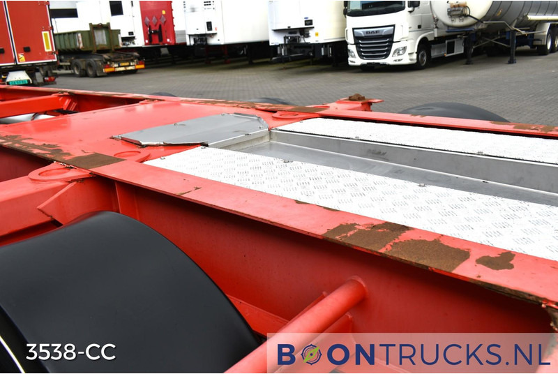 Semi-reboque transportador de contêineres/ Caixa móvel Burg BPO 12-27 CCXGX-00 TANK CHASSIS | 20-30ft *  3800 Kg * NL TRAILER: foto 12
