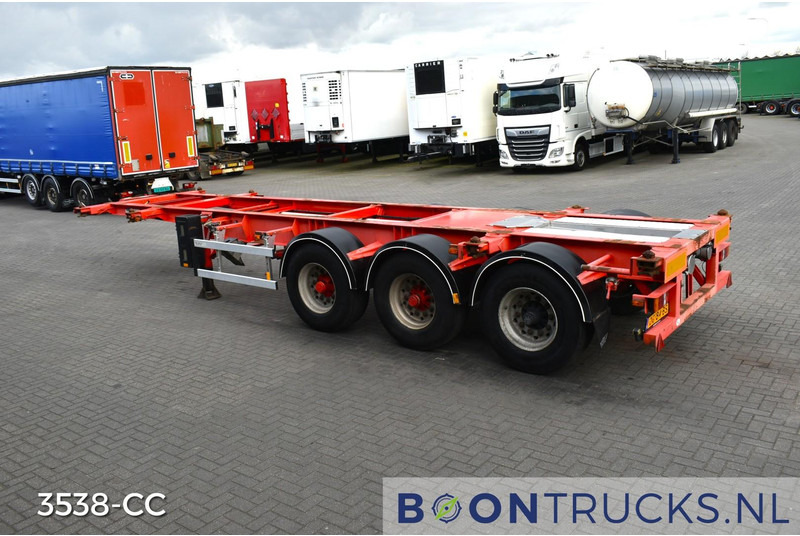 Burg BPO 12-27 CCXGX-00 TANK CHASSIS | 20-30ft * 3800 Kg * NL TRAILER - Semi-reboque transportador de contêineres/ Caixa móvel: foto 3 Burg BPO 12-27 CCXGX-00 TANK CHASSIS | 20-30ft * 3800 Kg * NL TRAILER - Semi-reboque transportador de contêineres/ Caixa móvel: foto 3