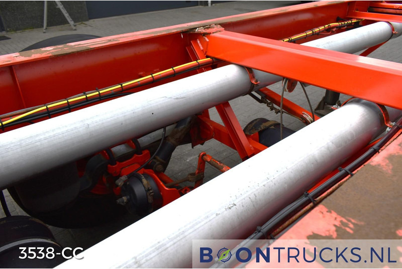 Semi-reboque transportador de contêineres/ Caixa móvel Burg BPO 12-27 CCXGX-00 TANK CHASSIS | 20-30ft *  3800 Kg * NL TRAILER: foto 11
