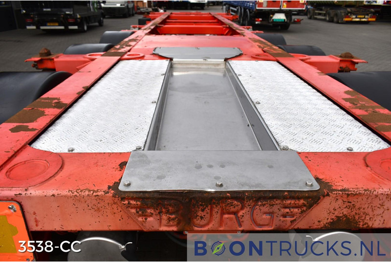 Semi-reboque transportador de contêineres/ Caixa móvel Burg BPO 12-27 CCXGX-00 TANK CHASSIS | 20-30ft *  3800 Kg * NL TRAILER: foto 15