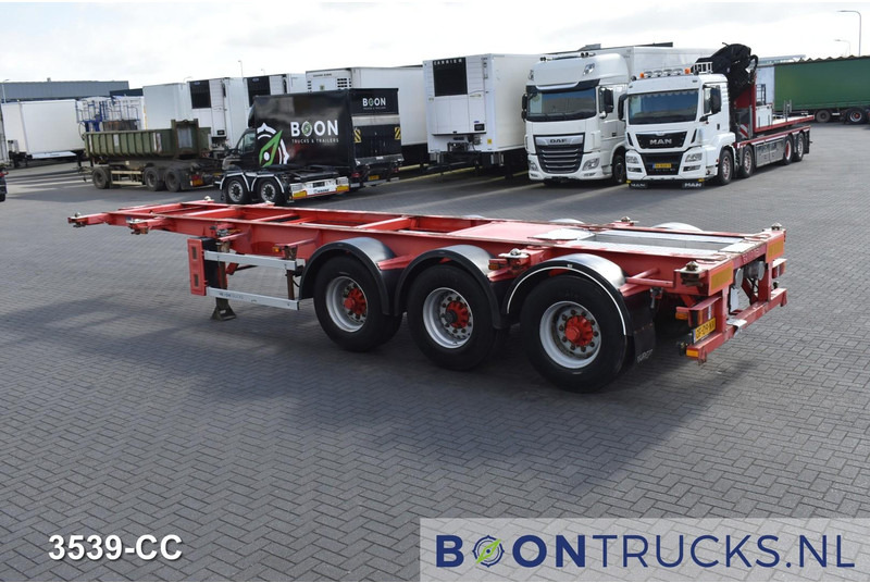 Burg BPO 12-27 CCXGX-00 TANK CHASSIS | 20-30ft * 3800 Kg * NL TRAILER - Semi-reboque transportador de contêineres/ Caixa móvel: foto 3 Burg BPO 12-27 CCXGX-00 TANK CHASSIS | 20-30ft * 3800 Kg * NL TRAILER - Semi-reboque transportador de contêineres/ Caixa móvel: foto 3
