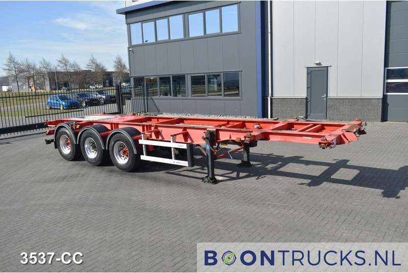 Burg BPO 12 27 CCXGX 01 TANK CHASSIS | 20-30ft * 3850 Kg * ADR * NL TRAILER - Semi-reboque transportador de contêineres/ Caixa móvel: foto 5 Burg BPO 12 27 CCXGX 01 TANK CHASSIS | 20-30ft * 3850 Kg * ADR * NL TRAILER - Semi-reboque transportador de contêineres/ Caixa móvel: foto 5