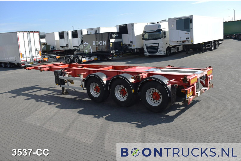 Burg BPO 12 27 CCXGX 01 TANK CHASSIS | 20-30ft * 3850 Kg * ADR * NL TRAILER - Semi-reboque transportador de contêineres/ Caixa móvel: foto 3 Burg BPO 12 27 CCXGX 01 TANK CHASSIS | 20-30ft * 3850 Kg * ADR * NL TRAILER - Semi-reboque transportador de contêineres/ Caixa móvel: foto 3