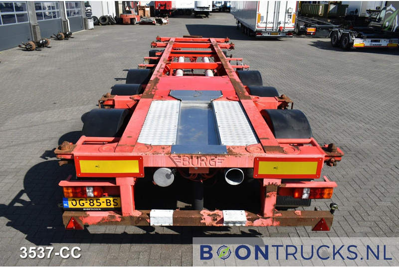 Burg BPO 12 27 CCXGX 01 TANK CHASSIS | 20-30ft * 3850 Kg * ADR * NL TRAILER - Semi-reboque transportador de contêineres/ Caixa móvel: foto 2 Burg BPO 12 27 CCXGX 01 TANK CHASSIS | 20-30ft * 3850 Kg * ADR * NL TRAILER - Semi-reboque transportador de contêineres/ Caixa móvel: foto 2