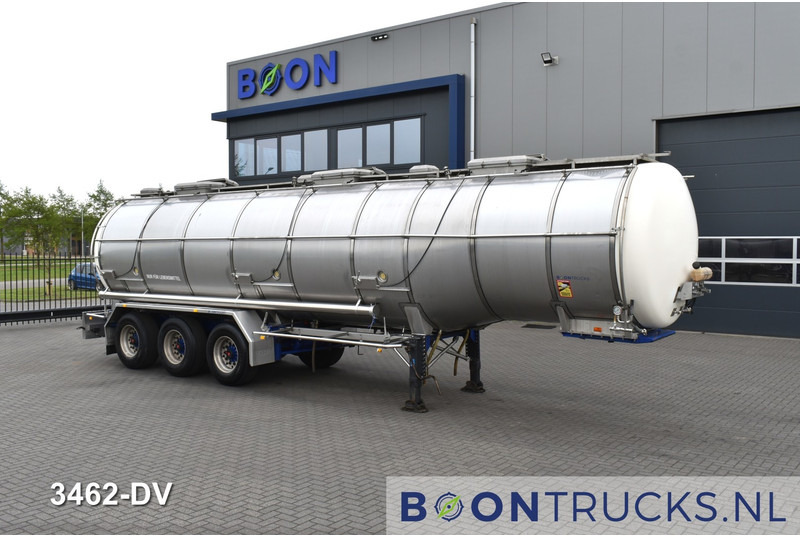 Burg BPO 12-27 Z TANK | 32,7 M³ * 3 COMP. * FOOD * STAINLESS STEEL * APK 05-2025 - Semirreboque tanque: foto 4 Burg BPO 12-27 Z TANK | 32,7 M³ * 3 COMP. * FOOD * STAINLESS STEEL * APK 05-2025 - Semirreboque tanque: foto 4
