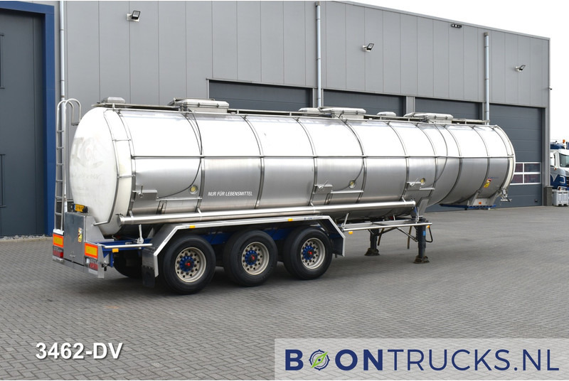 Burg BPO 12-27 Z TANK | 32,7 M³ * 3 COMP. * FOOD * STAINLESS STEEL * APK 05-2025 - Semirreboque tanque: foto 1 Burg BPO 12-27 Z TANK | 32,7 M³ * 3 COMP. * FOOD * STAINLESS STEEL * APK 05-2025 - Semirreboque tanque: foto 1