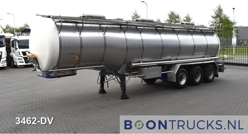 Burg BPO 12-27 Z TANK | 32,7 M³ * 3 COMP. * FOOD * STAINLESS STEEL * APK 05-2025 - Semirreboque tanque: foto 5 Burg BPO 12-27 Z TANK | 32,7 M³ * 3 COMP. * FOOD * STAINLESS STEEL * APK 05-2025 - Semirreboque tanque: foto 5