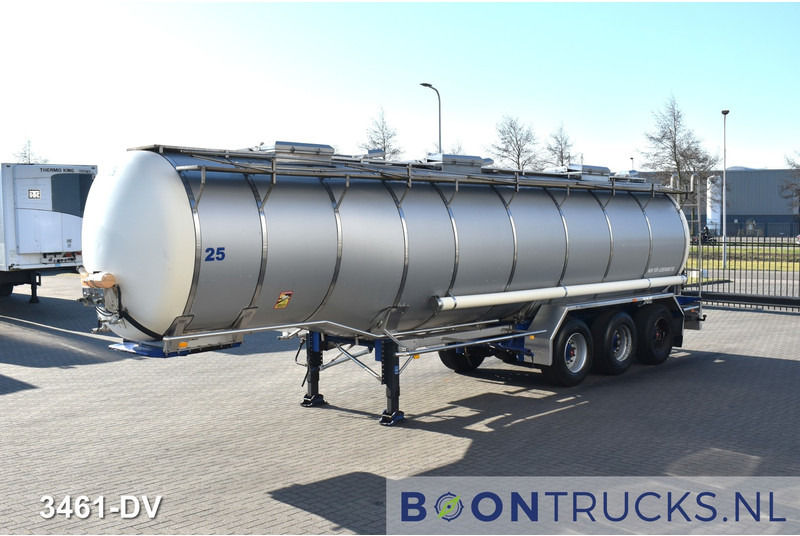 Burg BPO 12-27 Z TANK | 32,8 M³ * 3 COMP. * FOOD * STAINLESS STEEL * APK 10-2025 - Semirreboque tanque: foto 5 Burg BPO 12-27 Z TANK | 32,8 M³ * 3 COMP. * FOOD * STAINLESS STEEL * APK 10-2025 - Semirreboque tanque: foto 5