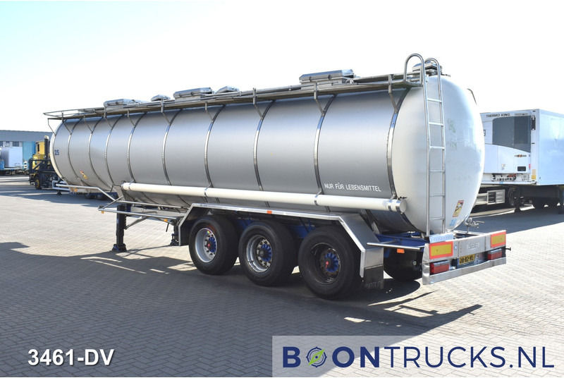 Burg BPO 12-27 Z TANK | 32,8 M³ * 3 COMP. * FOOD * STAINLESS STEEL * APK 10-2025 - Semirreboque tanque: foto 3 Burg BPO 12-27 Z TANK | 32,8 M³ * 3 COMP. * FOOD * STAINLESS STEEL * APK 10-2025 - Semirreboque tanque: foto 3